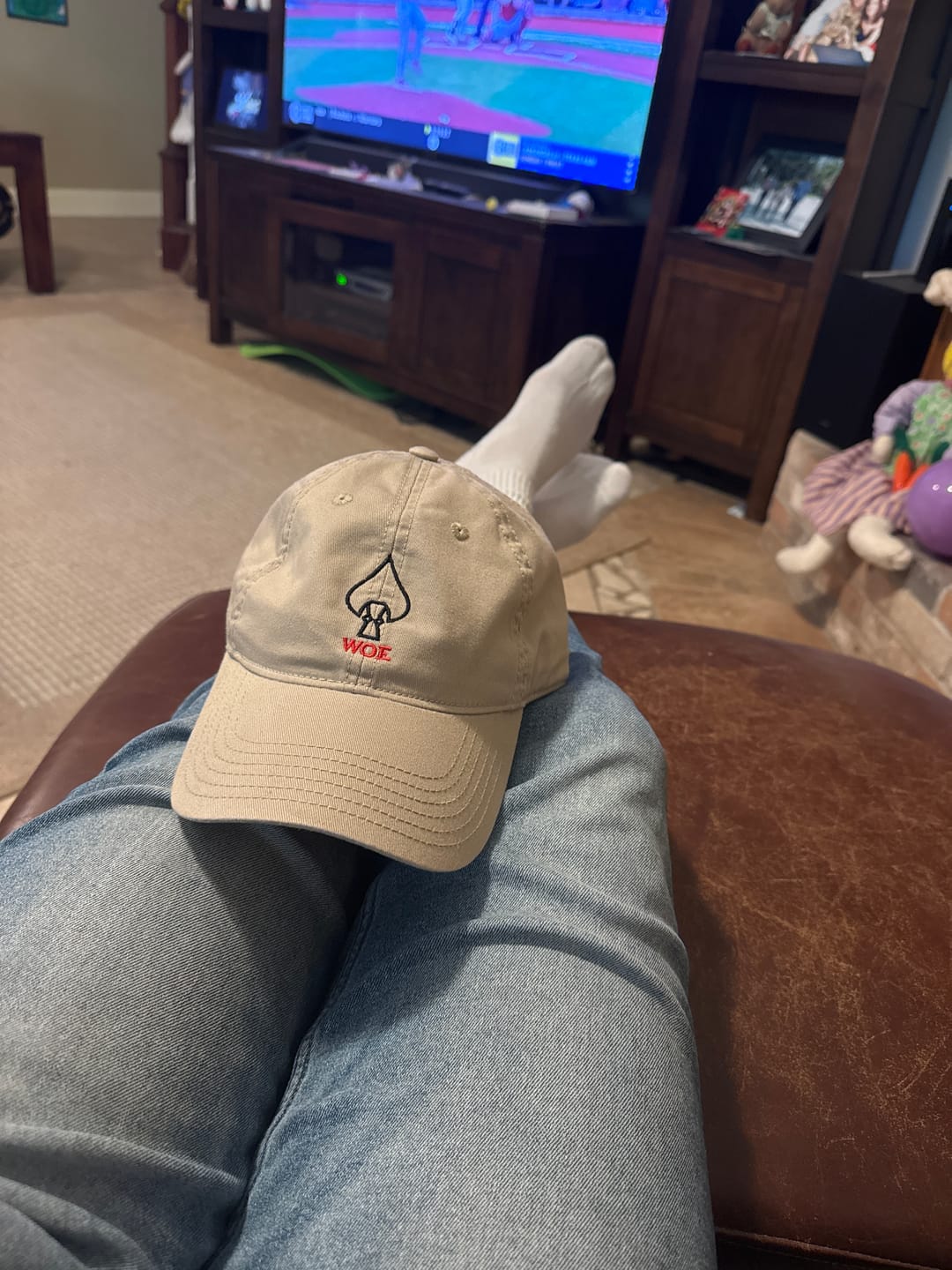 Customer photo review of The W.O.E. Spearhead Dad Hat