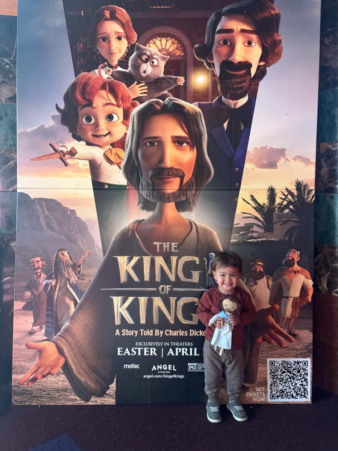Customer photo review of Jesus Rag Doll
