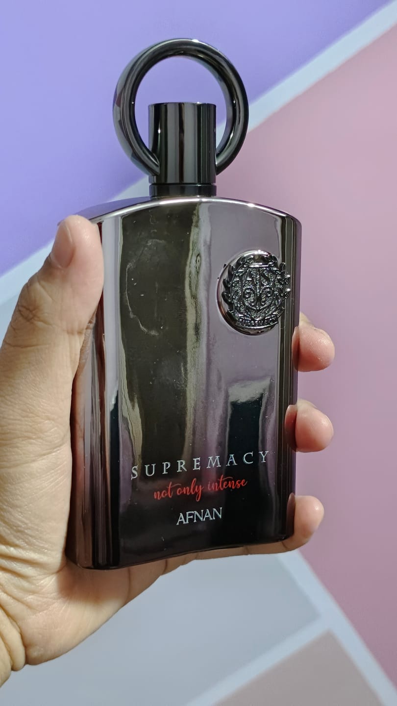 Customer photo review of Afnan Supremacy Not Only Intense Eau De Parfum For Men