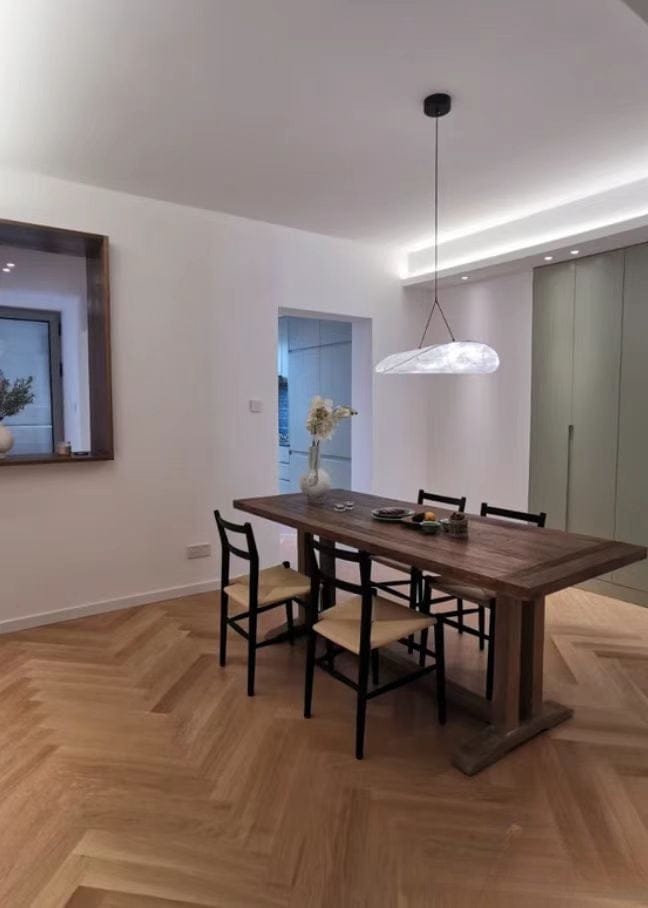 Customer photo review of Floating Cloud Tyvek Pendant Light