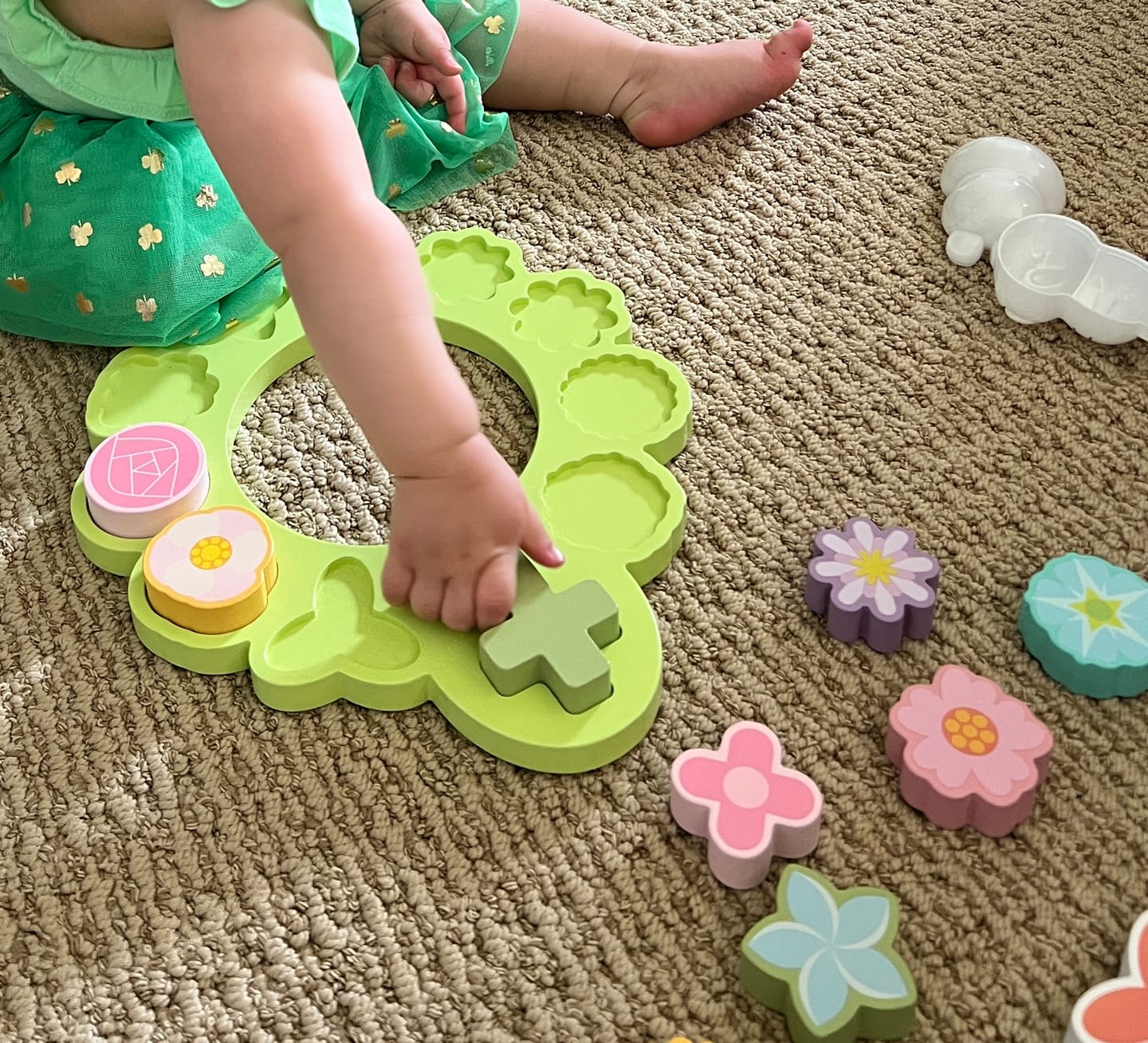 Customer photo review of Mary Garden Decade Rosary Puzzle