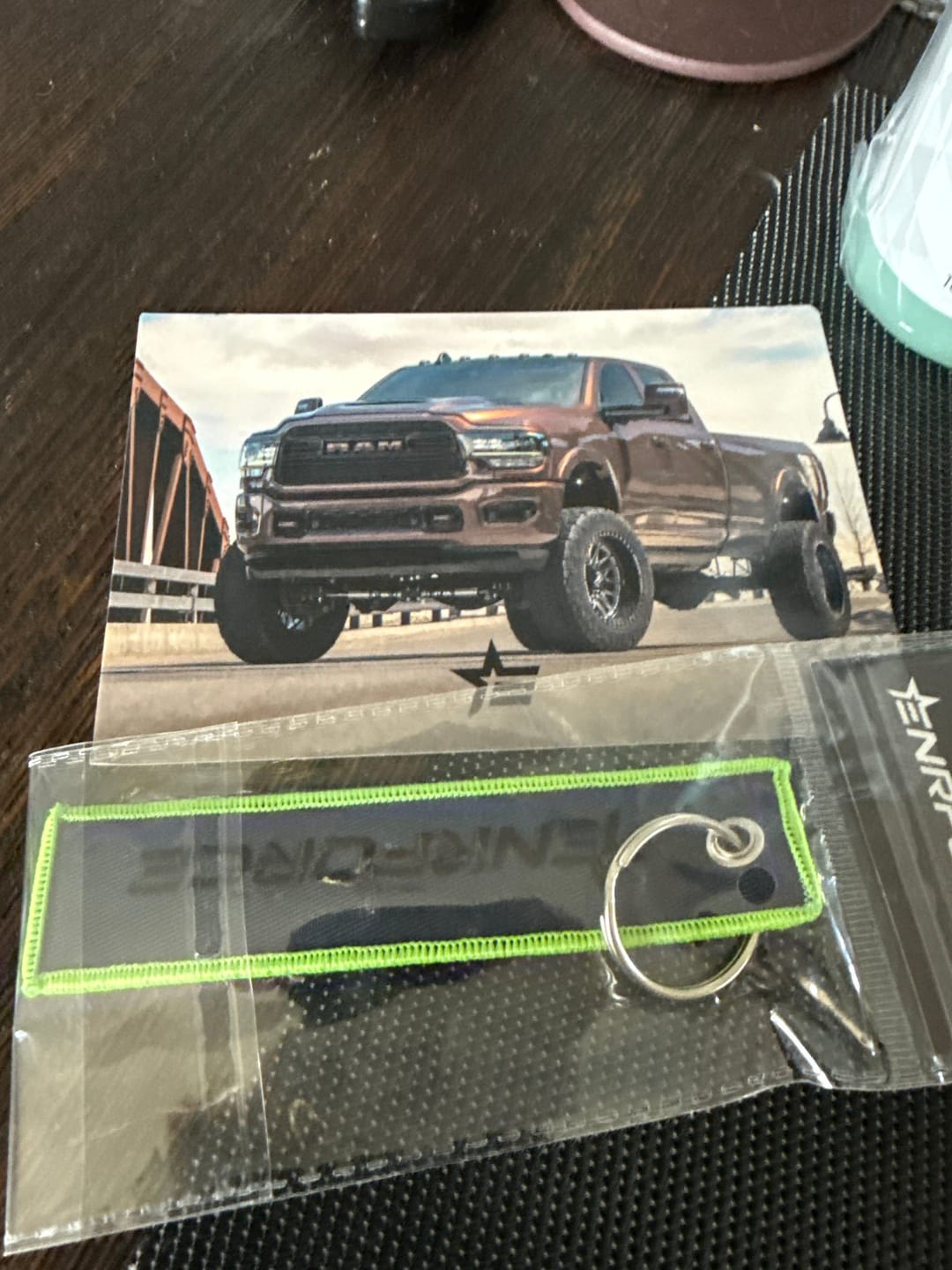Customer photo review of Hustle Hard Jet Tag