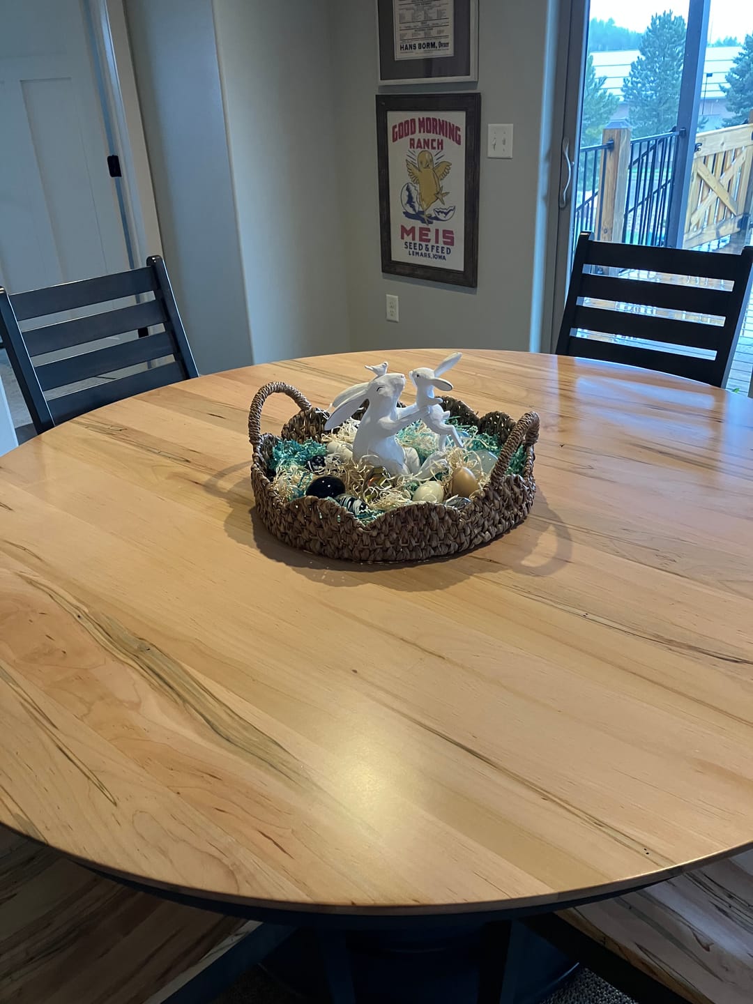 Customer photo review of Braided Seagrass Tray