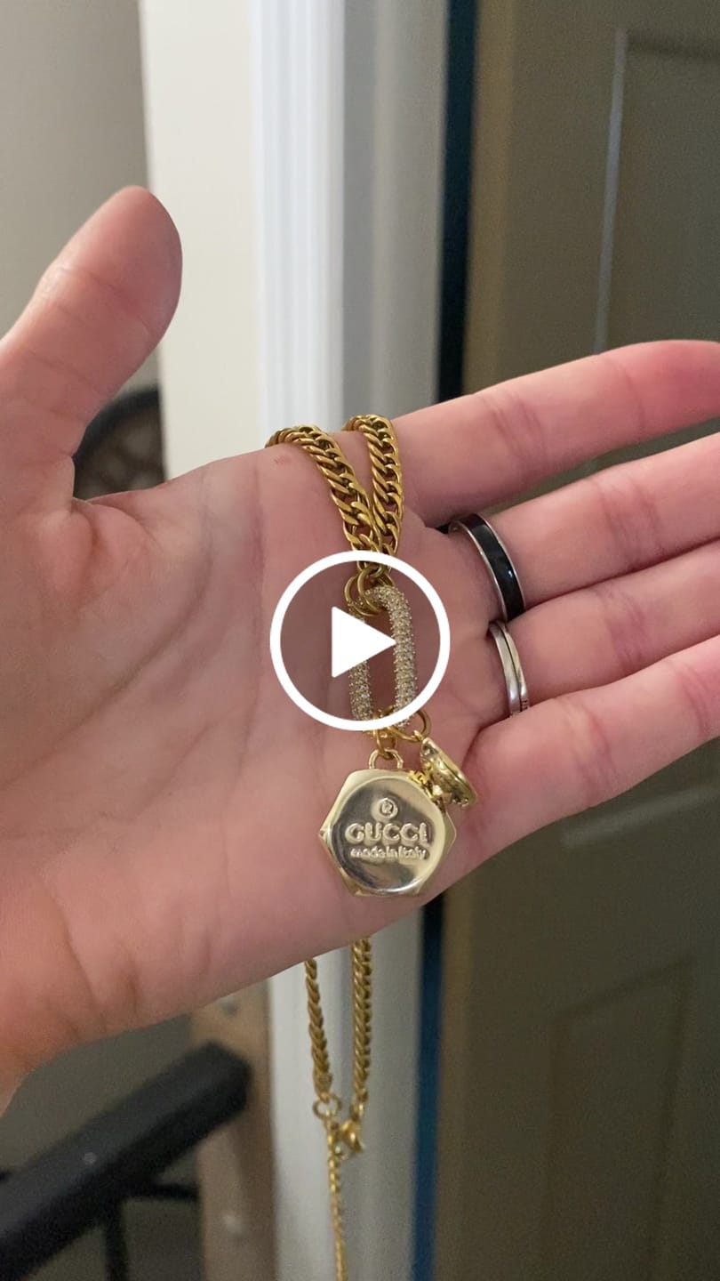 Customer video review of Tiger Charm Necklace