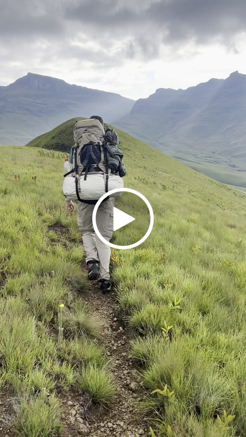 Customer video review of 70 + 5L Hiking Backpack
