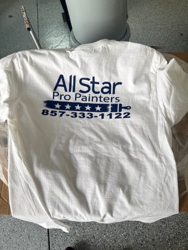 Customer photo review of Gildan Softstyle® 64000 T-Shirt Package (100 Pieces)