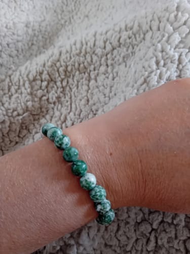 Customer photo review of Bracelet Agate Arbre