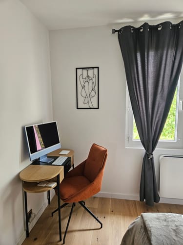 Customer photo review of Décoration Murale en Métal - Passionné de livre (v03)