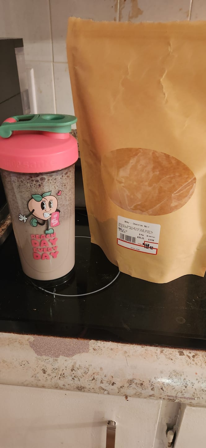 Customer photo review of VRAC - Whey (1lb)