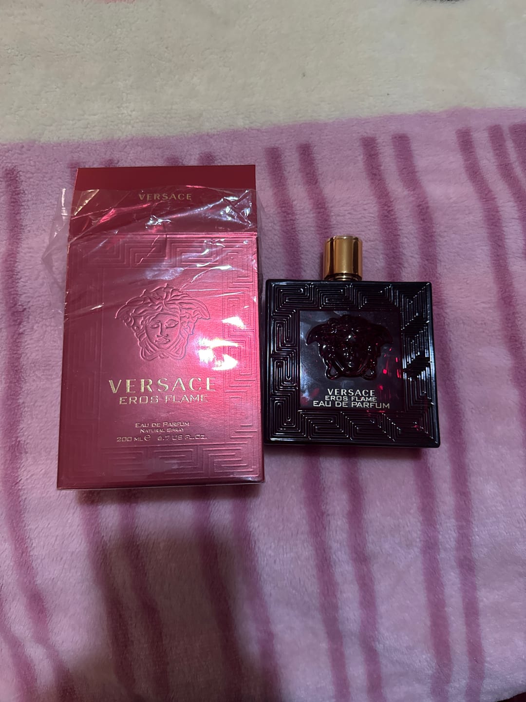 Customer photo review of Perfume Versace Eros Flame 200ml EDP