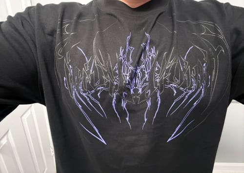 Customer photo review of Twilight's Curse Oversized T-shirt [DUSK]