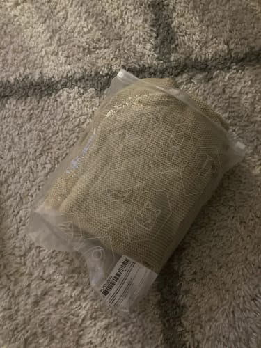 Customer photo review of Soft Cotton Gauze Bunny Baby Security Blanket