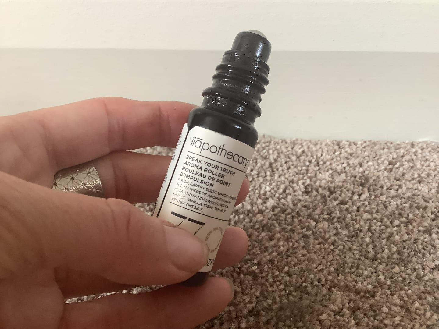 Customer photo review of Speak Your Truth Aroma Roller