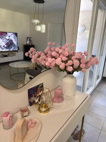 Customer photo review of Fleur de Kiku - Rose (10 tiges) (PRÉ-COMMANDE - LIVRAISON LE 02/05)