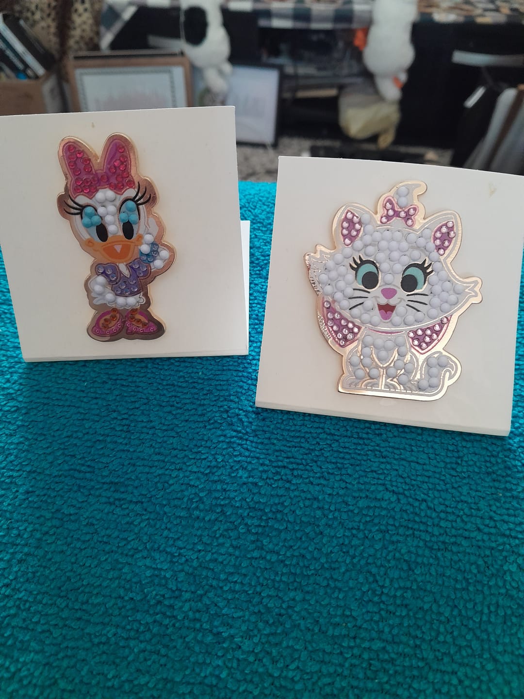 Customer photo review of Disney Crystal Art Pin Badge - Blind Bag