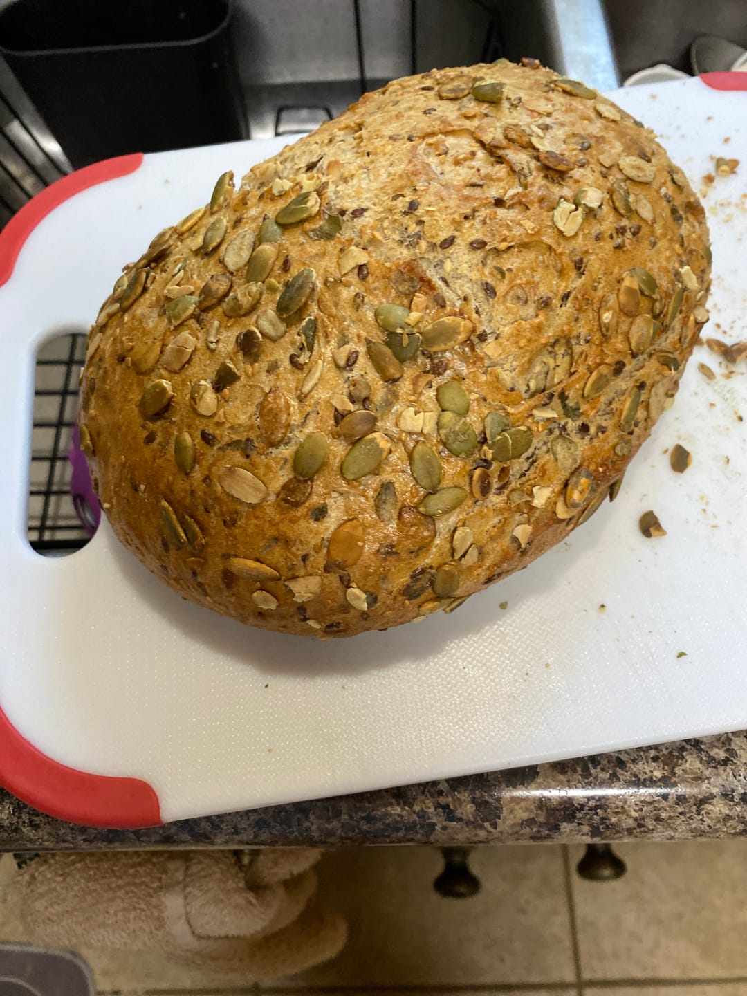 Customer photo review of Premium Seed Sourdough 750g