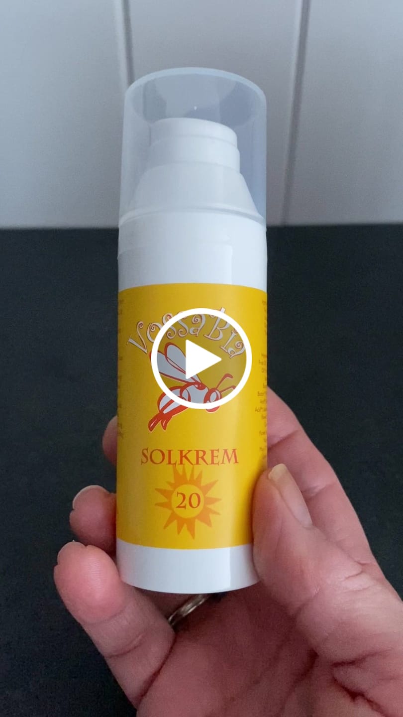 Customer video review of Solkrem