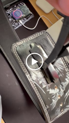 Customer video review of Obsidian Black Steel Lever Buckle - Lifetime Warranty