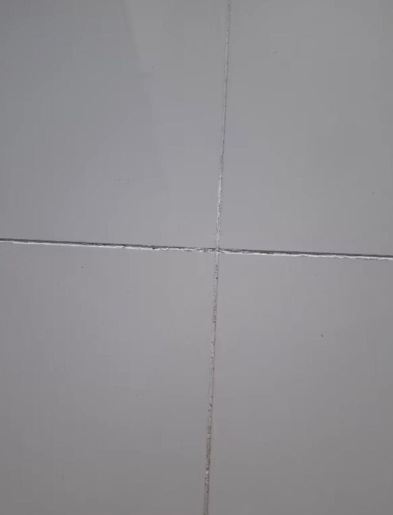 Customer photo review of Waterproof Gap Filler for Tiles - (IMPORTED)
