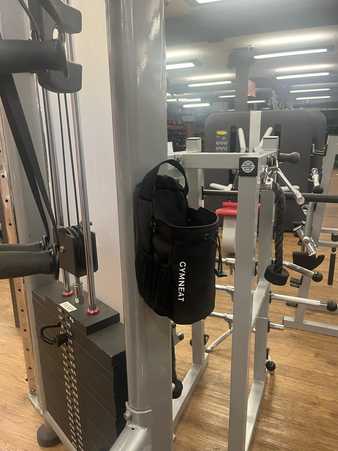 Customer photo review of Magnetic Gym Bag