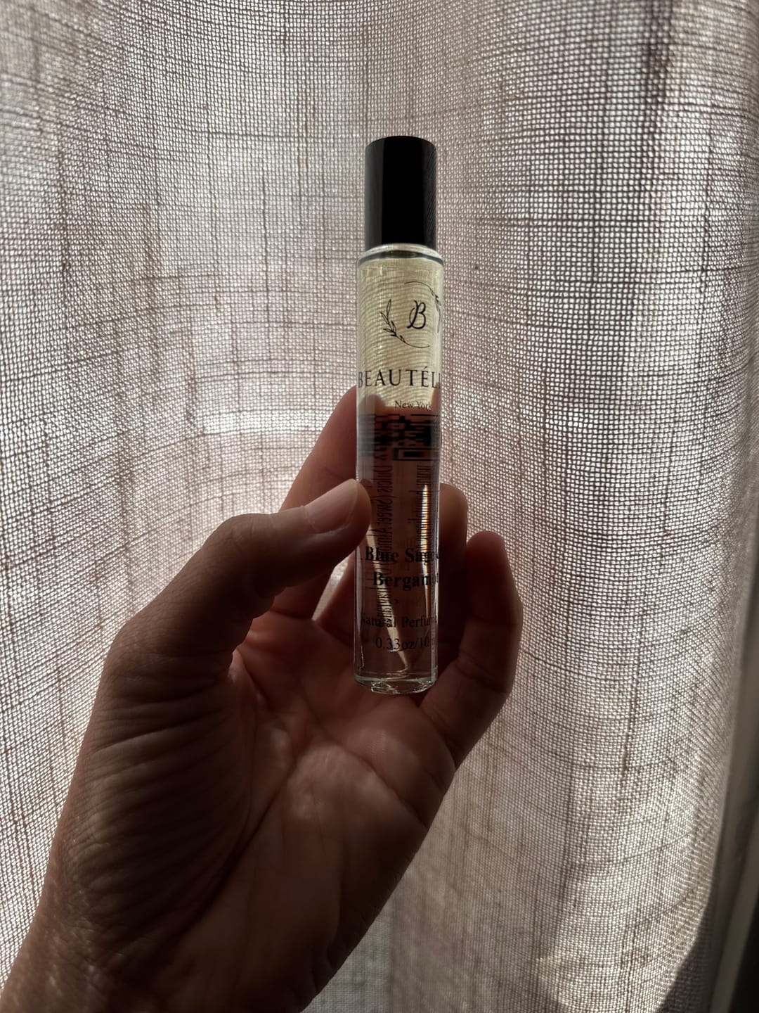 Customer photo review of Blue Sage & Bergamot Perfume Oil