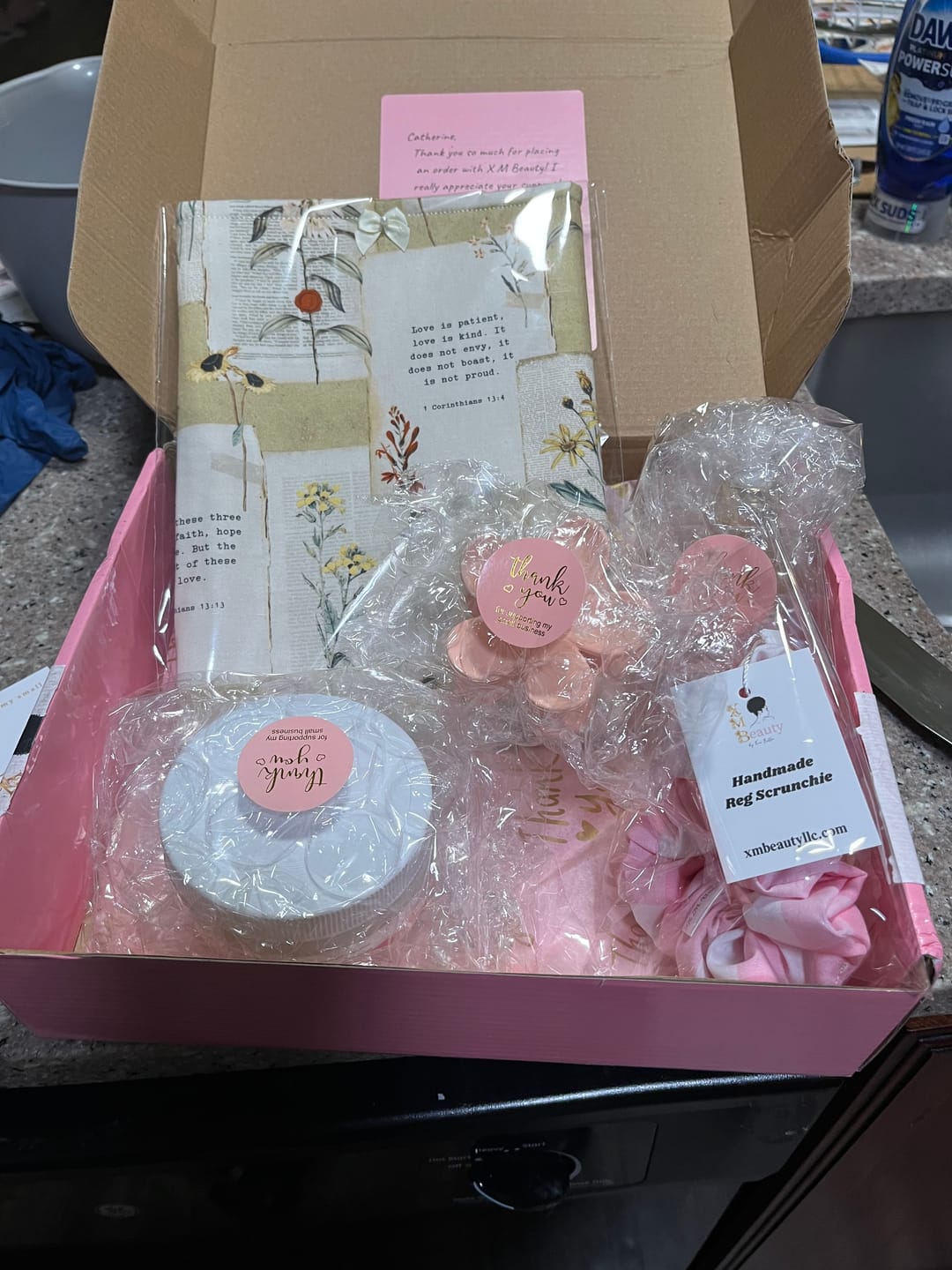 Customer photo review of Book sleeve