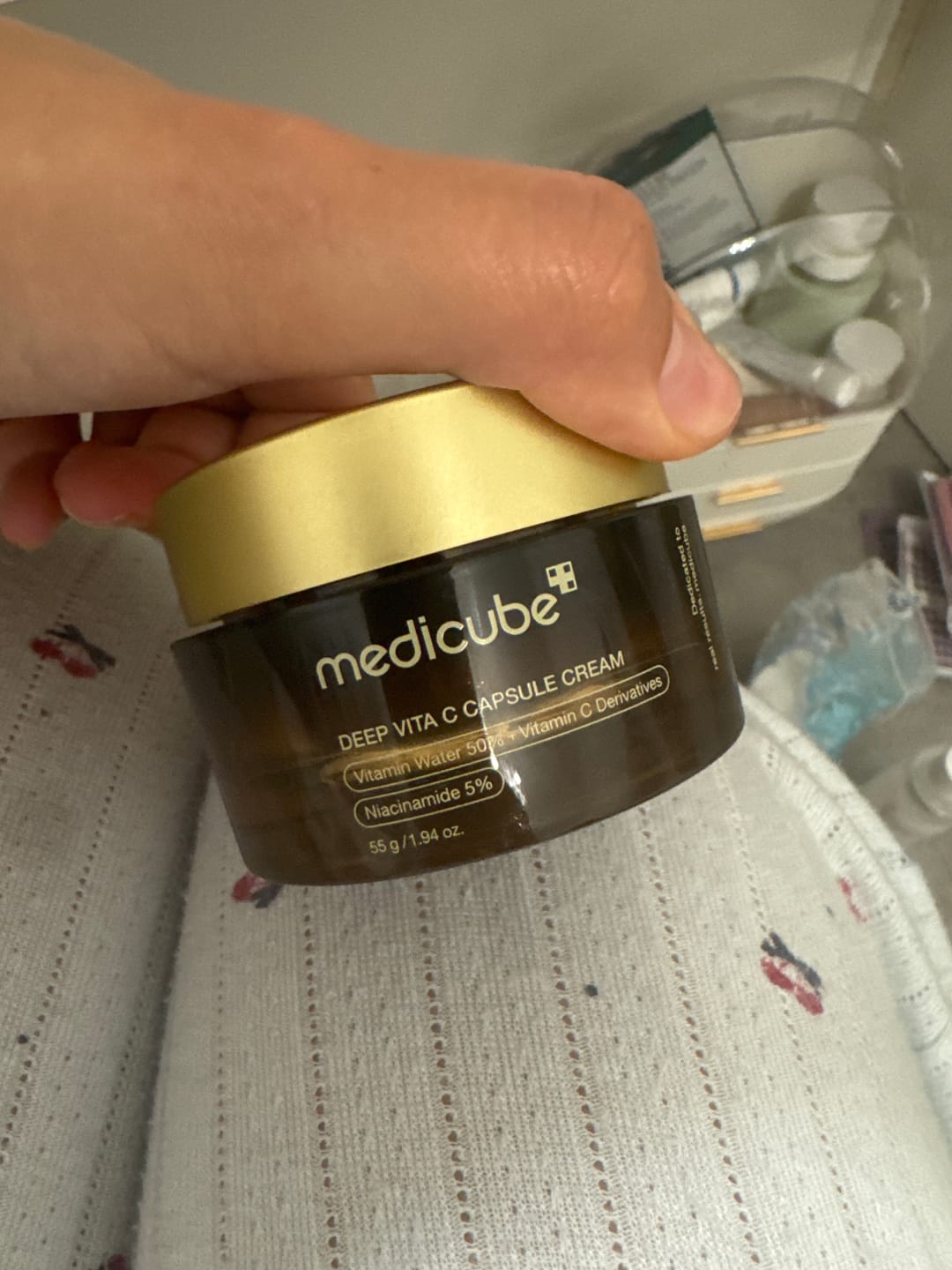 Customer photo review of Medicube - Crème - Deep Vita C Capsule Cream