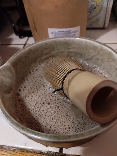 Customer photo review of Hojicha Powder