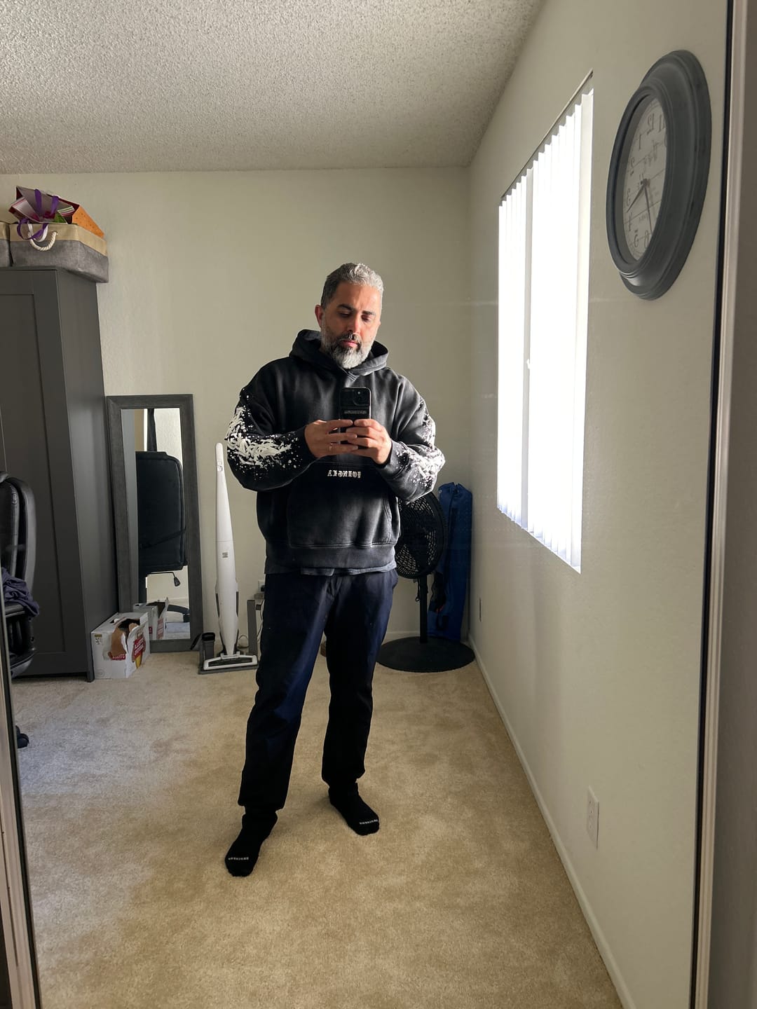 Customer photo review of 551 - Drippy Skull Hoodie