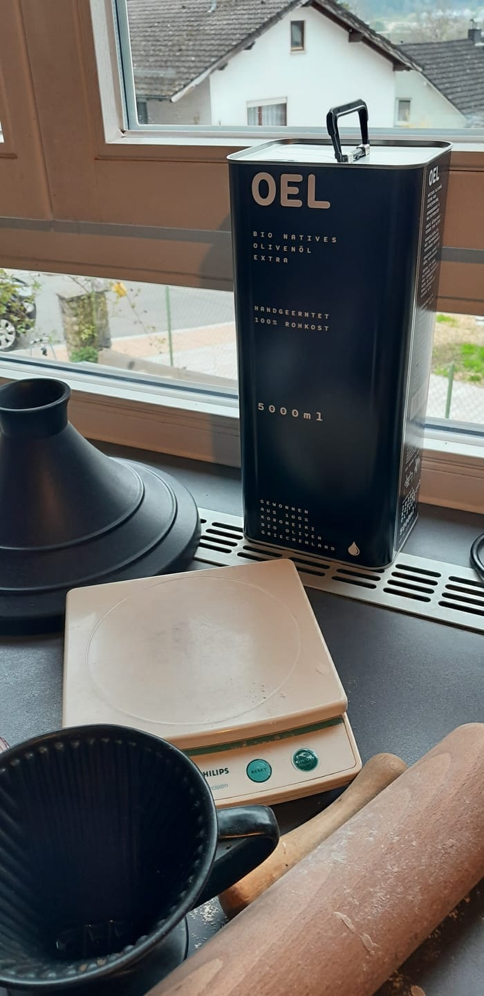 Customer photo review of Bio Natives Olivenöl Extra aus Griechenland 5 l