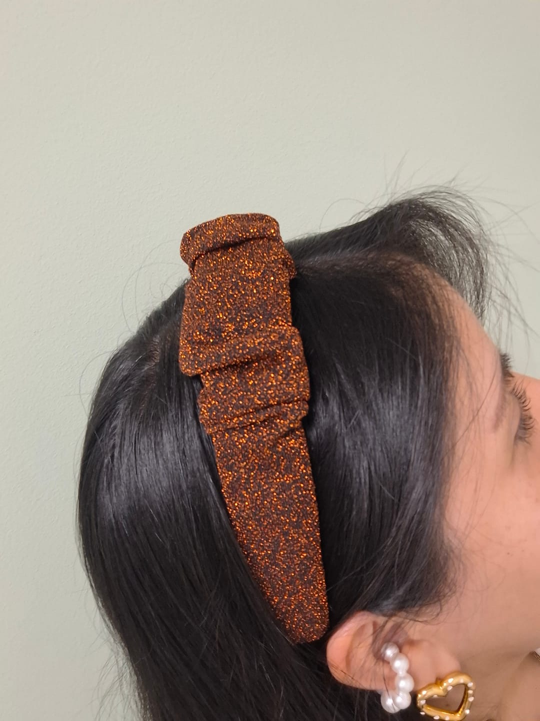 Customer photo review of Balaca - Brillo Terracota Flunchie
