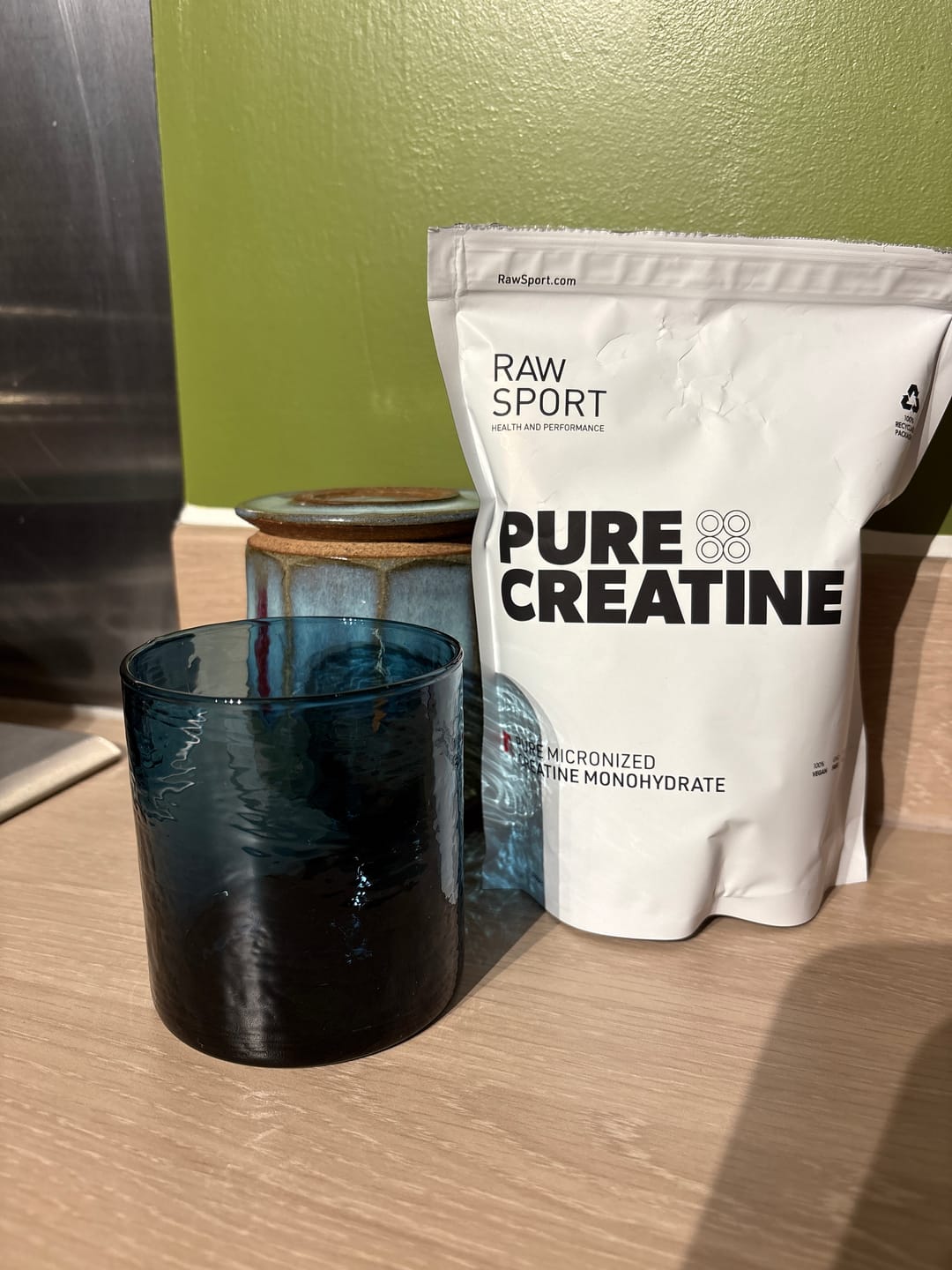 Customer photo review of Pure Creatine Monohydrate 1KG