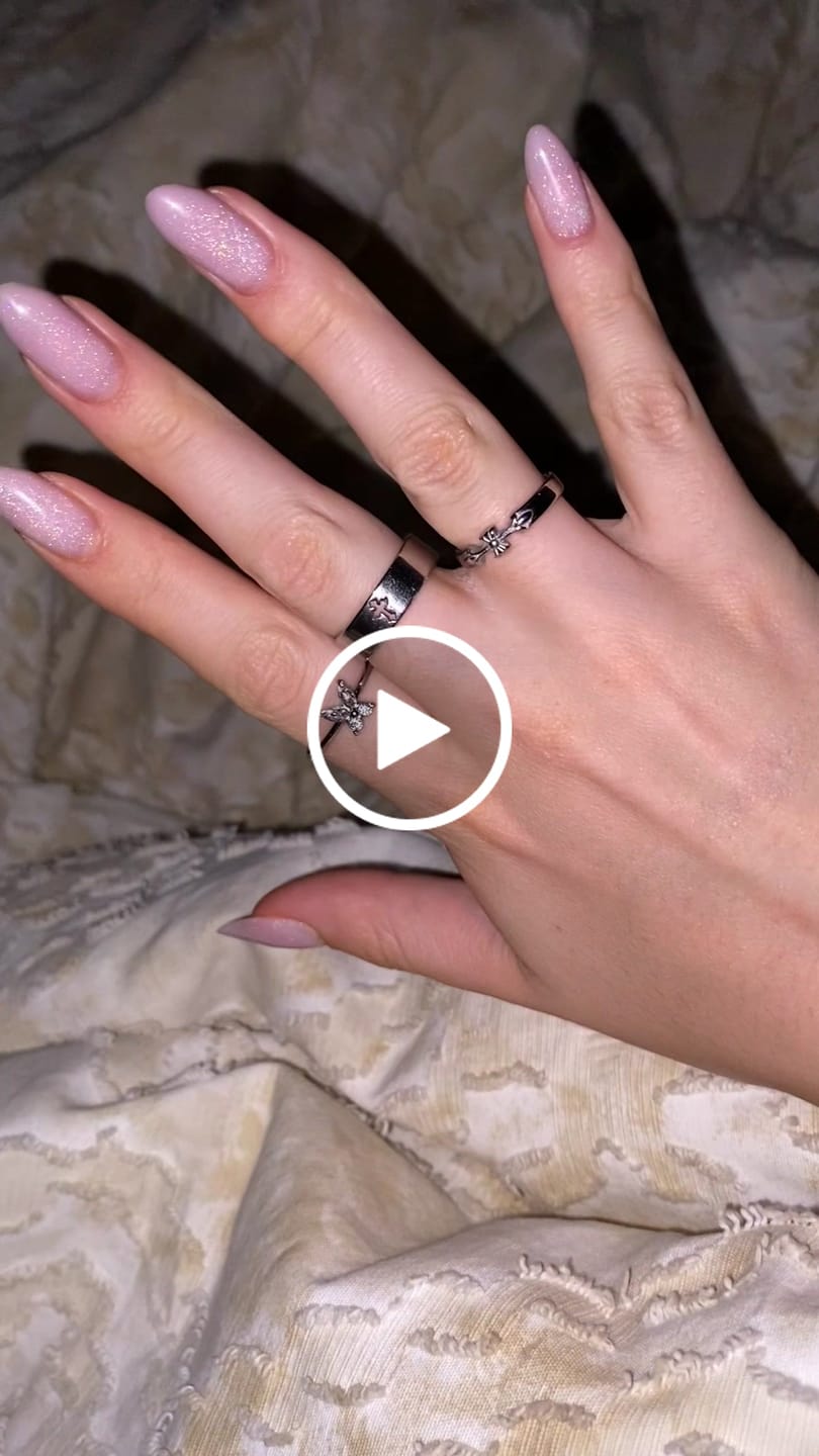 Customer video review of Chrome Cross Ring Band