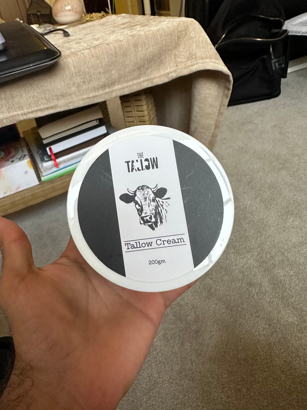 Customer photo review of Tallow Cream 200g