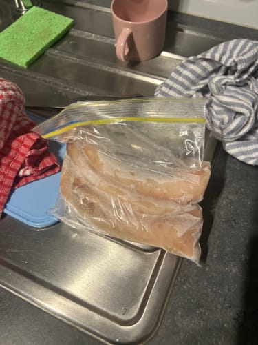 Customer photo review of 5KG Snapper Fillets (Skinned and Boned) Frozen