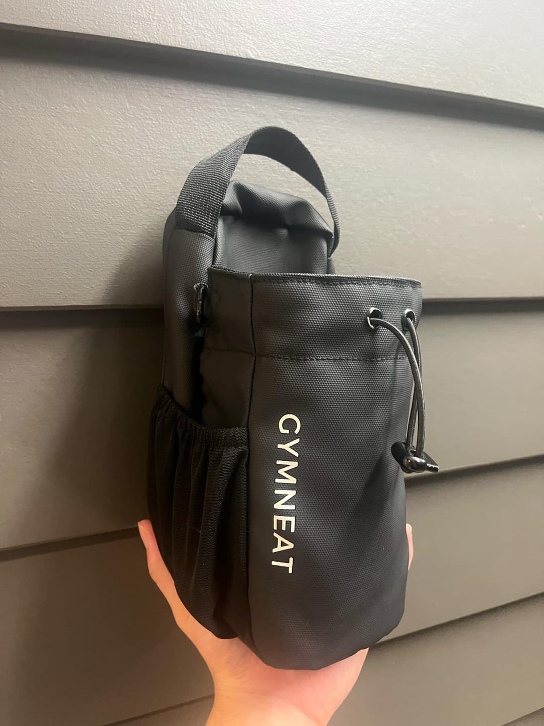 Customer photo review of Magnetic Gym Bag