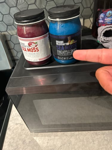 Customer photo review of Pineapple Skies Sea Moss Gel