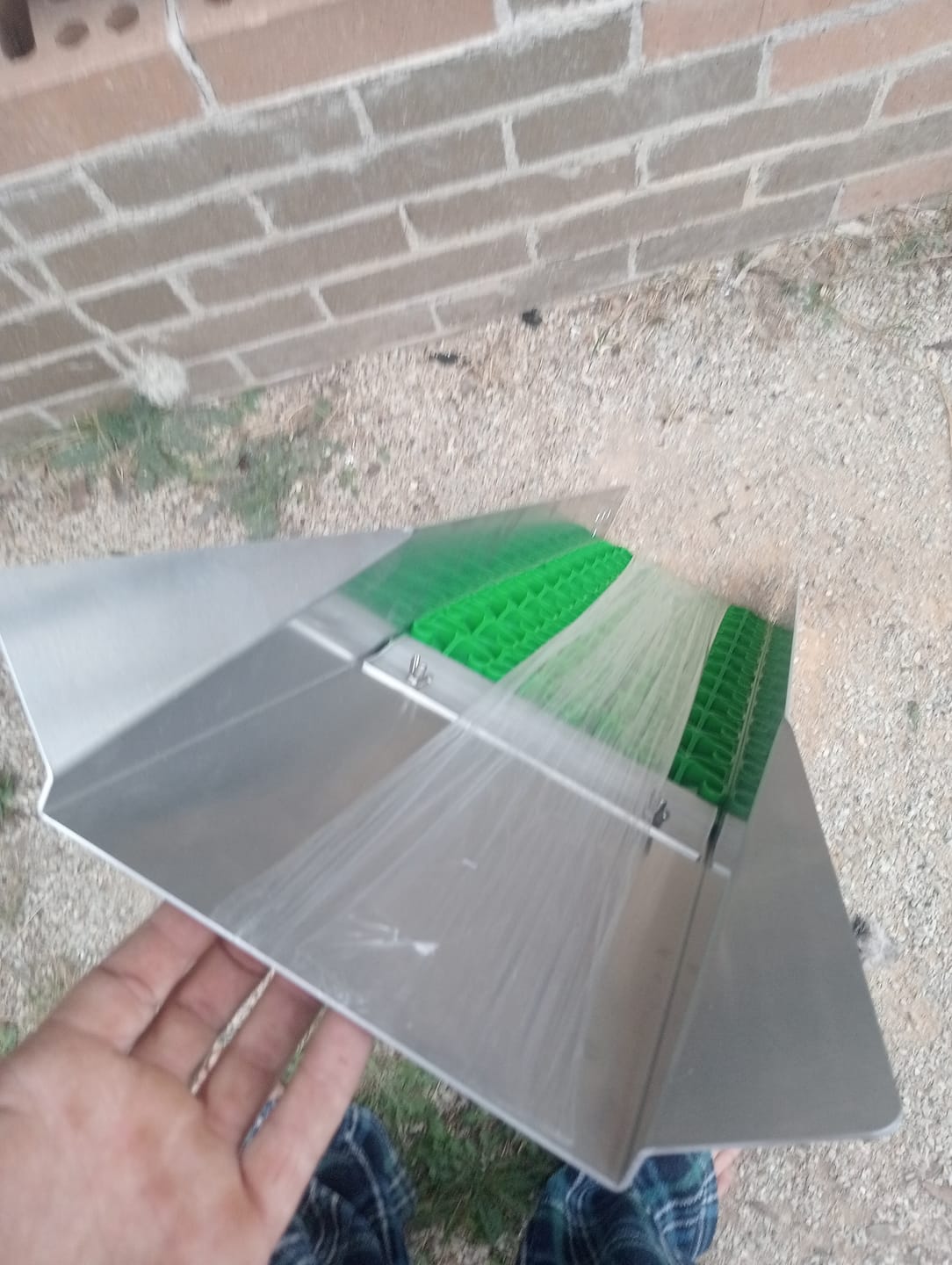 Customer photo review of 888 Gold Rat sluice - with Mini cell Dream mat