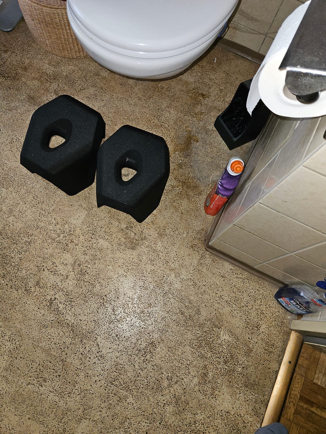 Customer photo review of stuul® Toilet Stool | The Poop Stool | Classic Collection