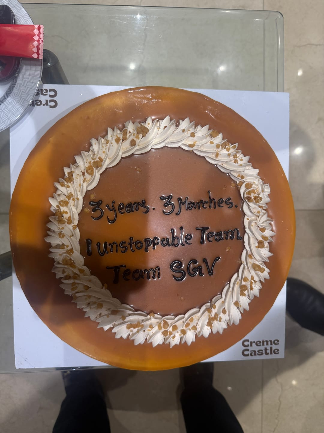 Customer photo review of Caramel Butterscotch