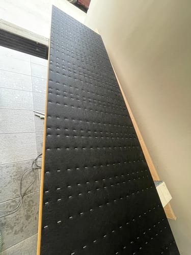 Customer photo review of Panneau acoustique en bois | Chêne Rustique | De première qualité