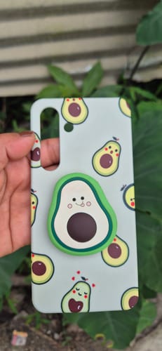 Customer photo review of Cute Avocado Phone Case Cover