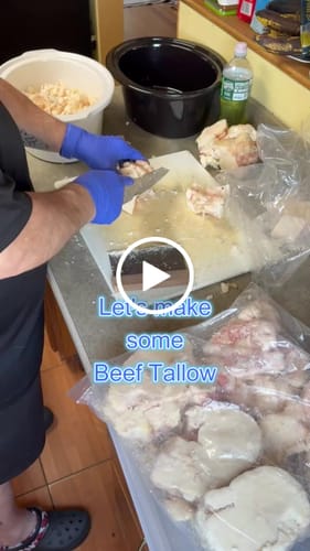 Customer video review of SUET (BEEF FAT) FOR RENDERING TALLOW AND COOKING