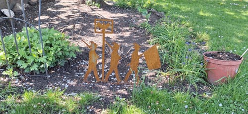 Customer photo review of Gartenstecker Schützenfest