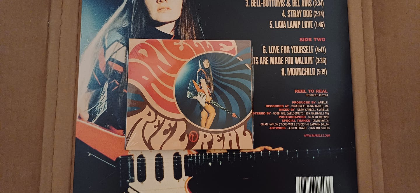 Customer photo review of Reel to Real - Vinyl & CD Bundle