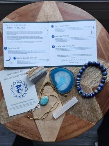 Customer photo review of AuraBloom Subscription Box