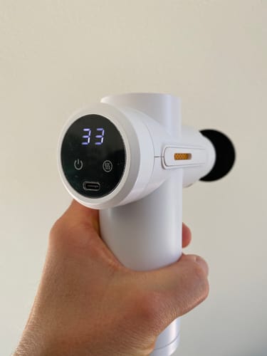 Customer photo review of Muskel-Massagepistole mit Wärme und Kälte Hokgun InnovaGoods