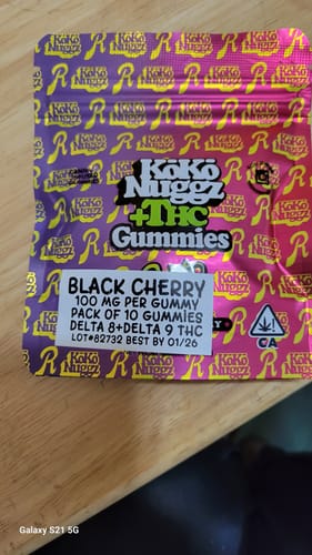 Customer photo review of THC Watermelon Kush Gummies 600mg 6 Pack Delta 8 Delta 9 SoundPack Rick Rubin