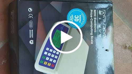 Customer video review of Lot Imported Mini Computing Scale