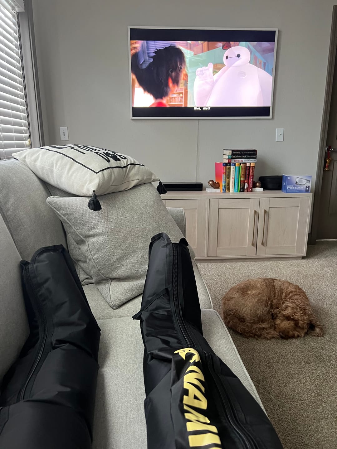 Customer photo review of NAMIRSA PRO AIR COMPRESSION BOOTS